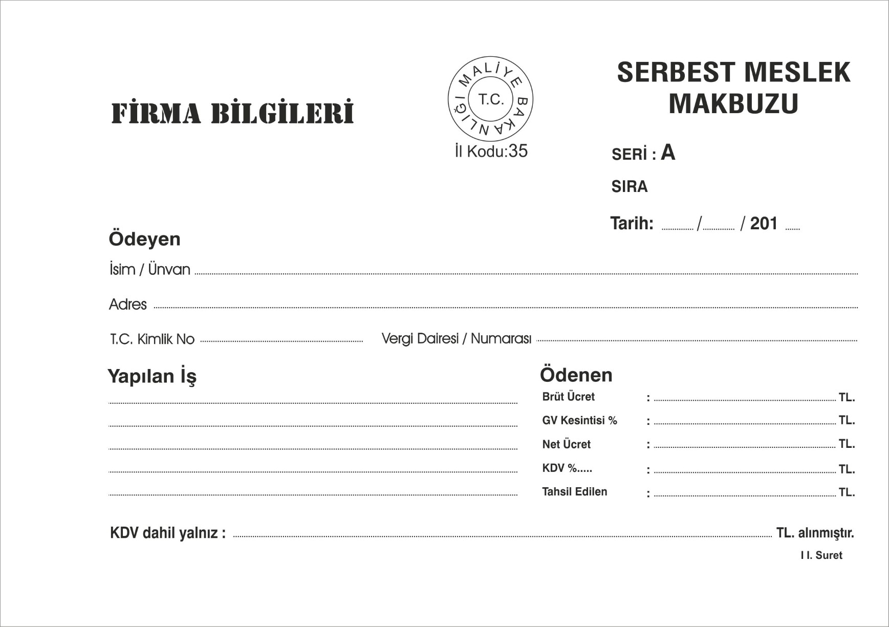 Serbest Meslek Makbuzu